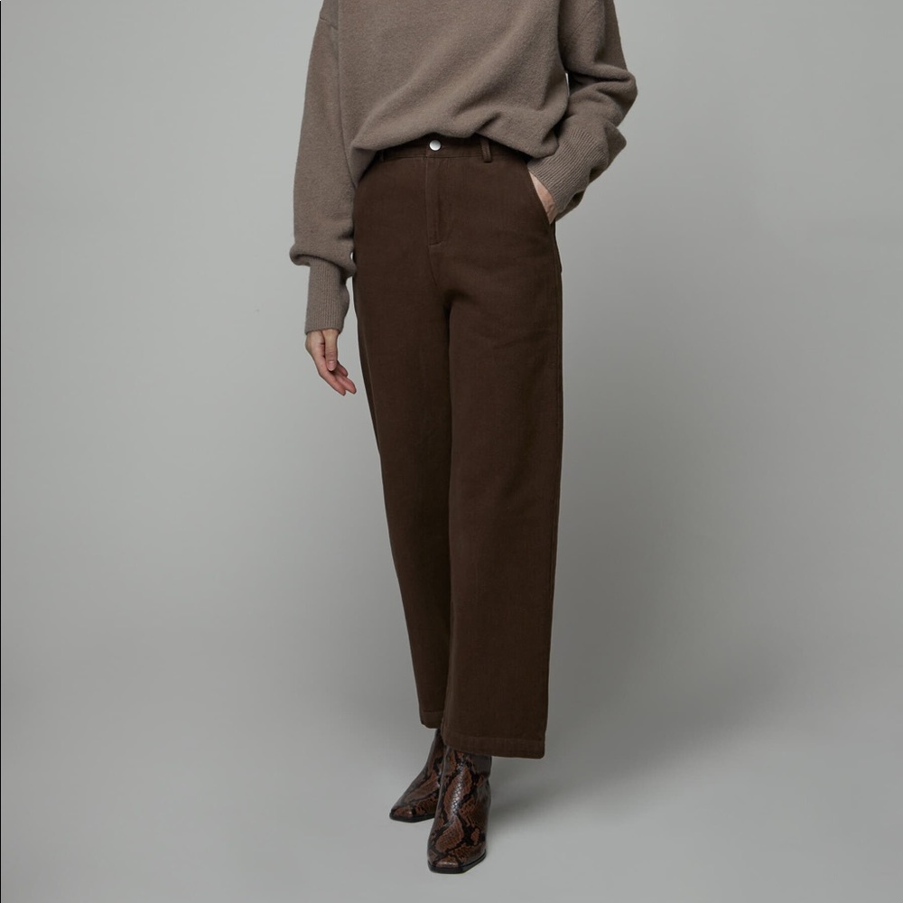 SOLD | Oak + Fort Brown Pants